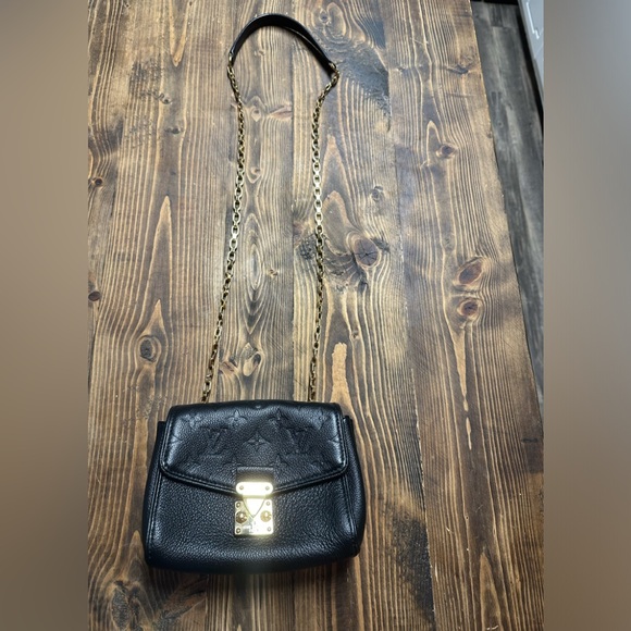 Louis Vuitton Black Monogram Empriente Leather St. Germaine bag with chain - Picture 4 of 8